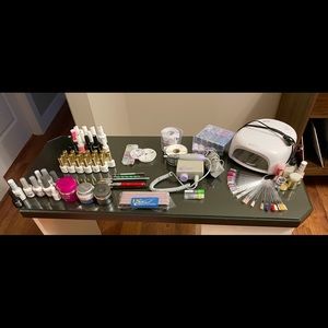 Complete gel nail startup kit